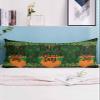 BOBOWUNY St. Patrick's Day Body Pillow Covers, Soft Bed Throw Pillowcases Breathable Cooling Long Lumbar Body Pillow Sham Cover for Bed Sofa 20x54 Gold Spring Green Buffalo Plaid Holiday view 2