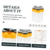 Cabilock Spice Container Kitchen Seasoning Bottle Shaker for Home Use for Storing Condiments Bbq Camping and Cooking Needs Blue view 3