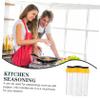 Cabilock Spice Container Kitchen Seasoning Bottle Shaker for Home Use for Storing Condiments Bbq Camping and Cooking Needs Blue view 4