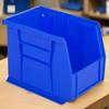 Hudson Exchange 9-1/2" x 6" x 5" Plastic Stackable Storage Bin and Hanging Container (Blue, 1 Pack) view 4