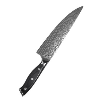 LABRIMP Stainless Steel Meat Cleaver Professional Chopper for Home and Restaurant Use Ergonomic Handle for Cutting Meat Vegetables and Fruits Black