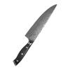 LABRIMP Stainless Steel Meat Cleaver Professional Chopper for Home and Restaurant Use Ergonomic Handle for Cutting Meat Vegetables and Fruits Black view 1