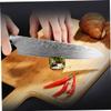 LABRIMP Stainless Steel Meat Cleaver Professional Chopper for Home and Restaurant Use Ergonomic Handle for Cutting Meat Vegetables and Fruits Black view 3