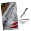LABRIMP Stainless Steel Meat Cleaver Professional Chopper for Home and Restaurant Use Ergonomic Handle for Cutting Meat Vegetables and Fruits Black view 4