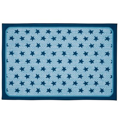 Carpets for Kids KID$Value 37.65 Super Stars Decorative Tranquil Colors Playroom Kids Teen Room Rug 3ft x 4ft 6in Rectangle Dark Blue