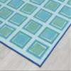 Carpets for Kids KID$Value 37.58 Squared Decorative Playroom Office Classroom Value Rug 3ft x 4ft 6in Rectangle Green view 4