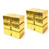 12 Pack Gold Foil Cotton Filled Color Paper Cardboard Jewelry Box for Necklace, Ring, Earring, Pendant, Pocket Watch, Body Jewelry and Beads Size-3 1/16" x 2 1/8" x 1" - by R J Displays view 2