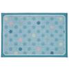 Carpets for Kids KID$Value 37.62 Sunshine Flowers Decorative Playroom Nursery Value Rug 3ft x 4ft 6in Rectangle Mixed Blue view 1