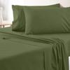 THE ROYAL TEXTILE COMPANY Factory Outlet 500 Thread Count Sheet Set fits Upto 22-24 Inches Deep Pocket 100% Egyptian Cotton California King Size, Moss Solid (Fitted Sheet, Flat Sheet, Pillow Cases) view 2