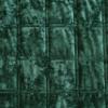 Chezmoi Collection Piers Forest Green Velvet Quilt Queen Set, 3-Piece Plush Distressed Velvet Bedding All Season Lightweight Comforter - Brushed Microfiber Reverse with Double Square Stitch view 4