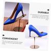 ABOOFAN Mall Storage Shelf Shoe Display Rack Stainless Steel Rack Shoe Storage Rack for Mall view 3