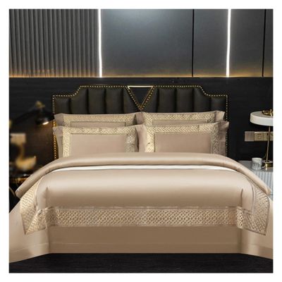 YUSIWOAL Cotton Bedding Set Quilt Cover Queen Size Sheet Pillowcase (Color : D, Size : 1.4 * 1.8m)