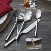 Alata Potter 45-Piece Forged Stainless Steel Flatware Set Cutlery Set,Service for 8,Silver Finish,Dishwasher Safe view 4