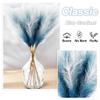 Acfruits 12 Pcs Blue Gradient Faux Pampas Grass Decor 38"/3.1FT Tall Fake Pompas Floral Large Artificial Pompous Grass Branches Plants for Floor Vase Filler Home Boho Decoration view 3