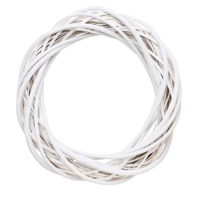 Door Wreath, Wicker Wreath Decor Christmas Rattan Vine Ring Floral Hoop Natural 20cm Ornaments Craft Accessories