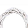 Door Wreath, Wicker Wreath Decor Christmas Rattan Vine Ring Floral Hoop Natural 20cm Ornaments Craft Accessories view 2