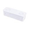 HOMSFOU Cable Storage Box White Abs Plastic Power Strip Organizer view 1