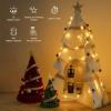 Brightown Star String Lights Battery Operated - 17 ft 50 LED Star Fairy String Lights with Remote and Timer, 8 Modes Waterproof for Bedroom Tent Loft Bed Patio Party Wedding Decor, Warm White view 2