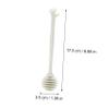 Ciieeo 4pcs Honey Dipper Sticks Simple Design Stirring Rods for Mixing Syrups for Cafes Banquets and Home Use Reusable and Practical Kitchen Tools view 2