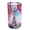 Paris Eiffel Tower Large Laundry Basket Laundry Hamper Bag Washing Bin Clothes Bag Collapsible Tall With Handles Travel Bathroom College view 1