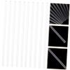 Ciieeo 100pcs Acrylic Lollipop Sticks for Candy Bar Smooth Decorative Stirrers for and Desserts for Birthday Parties and Baking Projects view 4