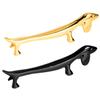 Ciieeo 2pcs Dog Design Chopstick Holder Cute Animal Spoon Rest for Dining Table Decorative Metal Chopsticks Rest for Home Kitchen for Forks Spoons and Utensils view 1
