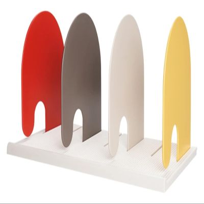 Book Ends Desktop Bookend Book Stand Book Storage Rack Simple Book Stand Book Clip Book by Bookend Desk with Student Storage Supplies Bookends for Shelves