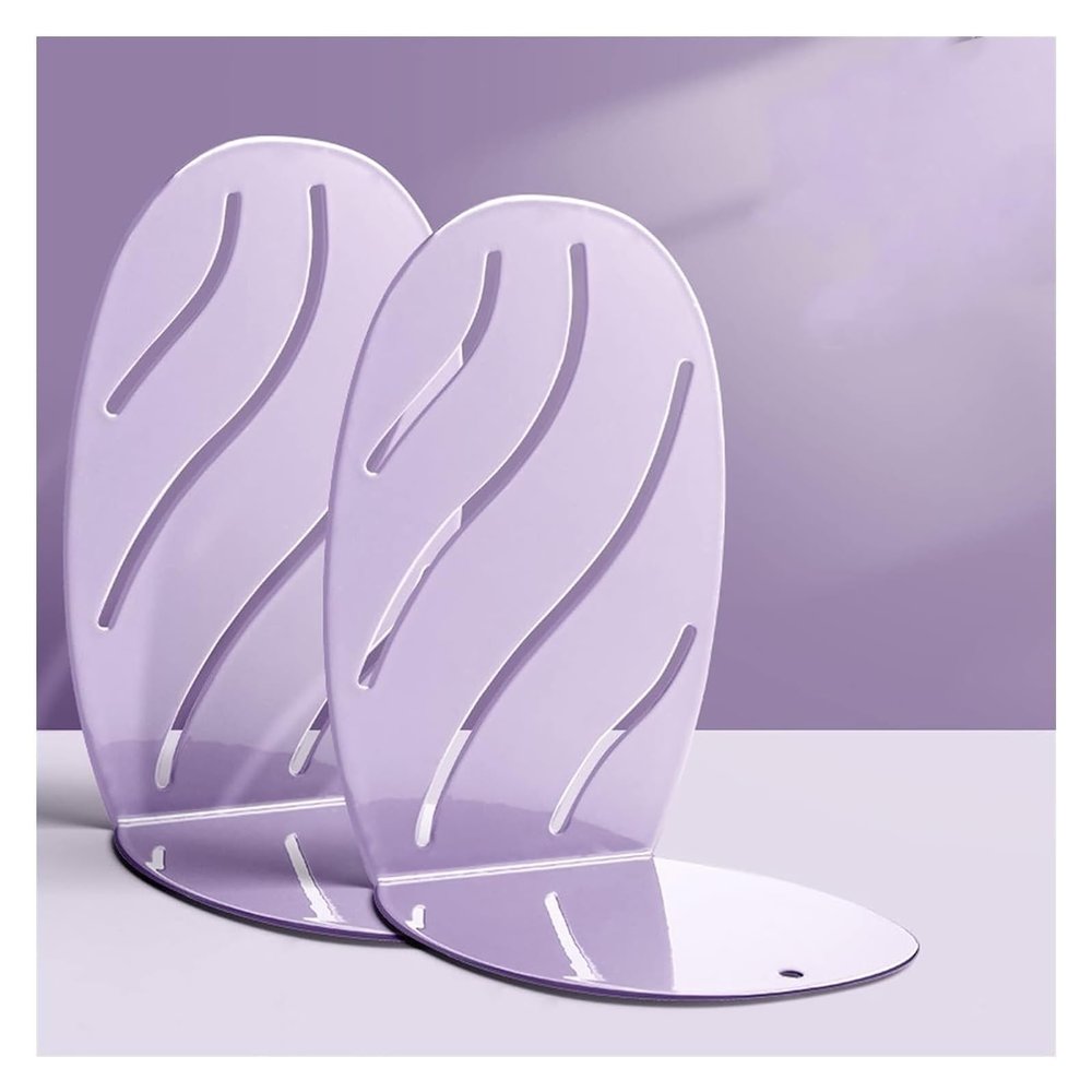 Book Ends Bookends Book Ends Book stoppers bookend for Shelves Book Holders for Reading Hands Free 9 Colors Bookends for Shelves