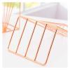 Book Ends 1 Pair of Simulation Diamond Bookends Iron Desktop Book Support Storage Rack Book Holder Decorative Book Ends Non Skid Book Stoppers Bookends for Shelves view 4