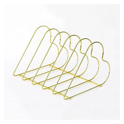 Book Ends Metal Bookends Book Ends for Shelves Metal Heavy Duty Bookends for Shelves Book Shelf Holder Bookend Supports Book Stoppers Bookends for Shelves (Color : Giallo, Size : C)