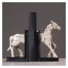 Book Ends Book Ends Bookends for Shelves Bookend Book Ends for Heavy Books Book Shelf Holder Decorative Bookend Supports Resin Bookends for Shelves view 1
