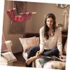 Ciieeo Basket Organizer for Fruit Veggies Hanging Hammock Red Woven Net Kitchen Storage Extend Freshness view 4