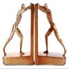 Book Ends Bookends Retro Character Statue Bookend Bookshelf Simulation Book Non-Slip Book Ends Office Room Cafe Decoration Book Stoppers Bookends for Shelves view 1