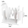 Book Ends Bookends Telescopic Book Stand Simple Storage Baffle Book Clip Book by Book Desktop Student Dormitory with Pen Holder Non-Skid Bookend view 2