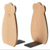 Book Ends Animal Bear Modeling Bookends Metal Iron Decorative Bookshelf Book Ends Heavy Duty Bookend Desktop Organize Book Stand for Office BedBookends for Shelves view 1