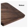 Book Ends Walnut Bookends Wooden Bookend Desktop Storage Box Book Clip Thickened Book Stand, Office Desk for Shelves, Pack of 2 Pairs Bookends for Shelves view 4