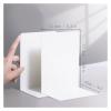 Book Ends Desktop L-Shaped Bookends Anti-Moving Metal Bookend Office BedDecoration Book Ends 13.41017.5cm Bookends for Shelves view 2