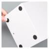 Book Ends Desktop L-Shaped Bookends Anti-Moving Metal Bookend Office BedDecoration Book Ends 13.41017.5cm Bookends for Shelves view 4