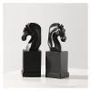 Book Ends Bookends Book Ends to Hold Books for Office Resin Bookends for Shelves Book Stoppers Supports Bookends for Shelves view 1