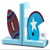 Book Ends Children's Model Painted Bookends Kids Decorations Boy Learning Book Folder Train Book File Book Soft Decoration Bookends Bookends for Shelves view 1