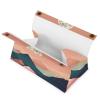 Mountains Moon Tissue Box Cover, PU Leather Rectangular Tissue Box Case Organizer Holder Vanity Dresser Night Stand Table Countertop Home Office Car 7.7X4.7X4.3'' view 2