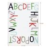 Topotdor Rainbow Kids Play Rug Alphabet Nursery Area Rug Extra Large Soft Crawling Play Mat for Children Toddlers Bedroom (47x70 inch,Multi Color) view 2