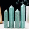 KatLin Natural Stone Amazonite Crystal Four Side Column Crystal Point Gemstone Quartz Tower Home Decoration Gifts Ornaments (Size : 200-300g) view 2