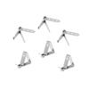 Unomor 12pcs Stainless Steel Thermometer Holder Probe Clip for Cooking Meat Grill Home BBQ view 4