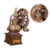 ABOOFAN Elegant Vintage Decor Figure Resin Coffee Maker Model Ornament for Home Office Decor view 3