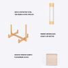 CABRIOLET Standing Coat Rack Coat Rack Free-Standing Hall Tree Stand Creative Coat Rack Simple Basket Bedroom Coat Rack Standing Coat Stand Jacket Stand view 3