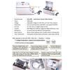 XLTEAM Automatic Coffee Roaster, 1200W Commercial Coffee Roaster, Capacity 100~400g, Temperature 100~300C, Speed 10~60 RPM Adjustable, for Baking Coffee, Raw Beans, Peanuts, Various Nuts view 4