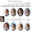 Personalized Ceramic Photo for Headstone, Waterproof Picture for Grave Cemetery Tombstone Pictures Porcelain Cameo Funeral Portrait Memorial Monument Photo for Burial Stone Hanging Decorative Tiles view 3