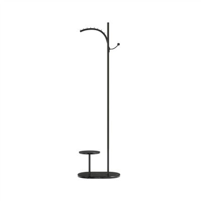 CABRIOLET Standing Coat Rack Coat Rack Freestanding Metal Coat Rack Vertical Entrance Hall Tree Hat Wallet Coat Hanger Entrance Floor Hanger Jacket Stand (Color : A)