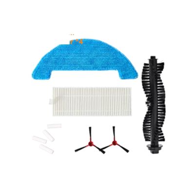 DeuyO Robot HEPA FilterMain Roller BrushSide BrushMop Cloth, Robot Vacuum Cleaner Spare PartsAccessories.Compatible with 360 SmartAI C50 G50 (Color : Shown-05)